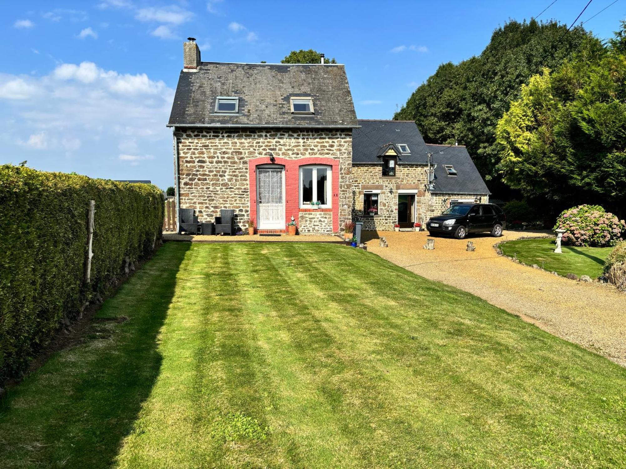 La Perruche Holiday Gite Heussé Exteriör bild